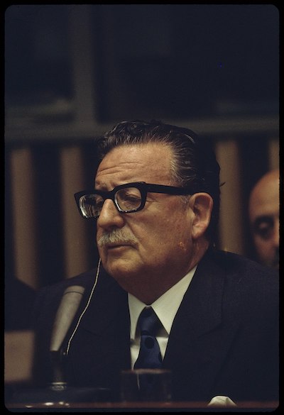 Salvador Allende, President of Chile (United Nations, New York)