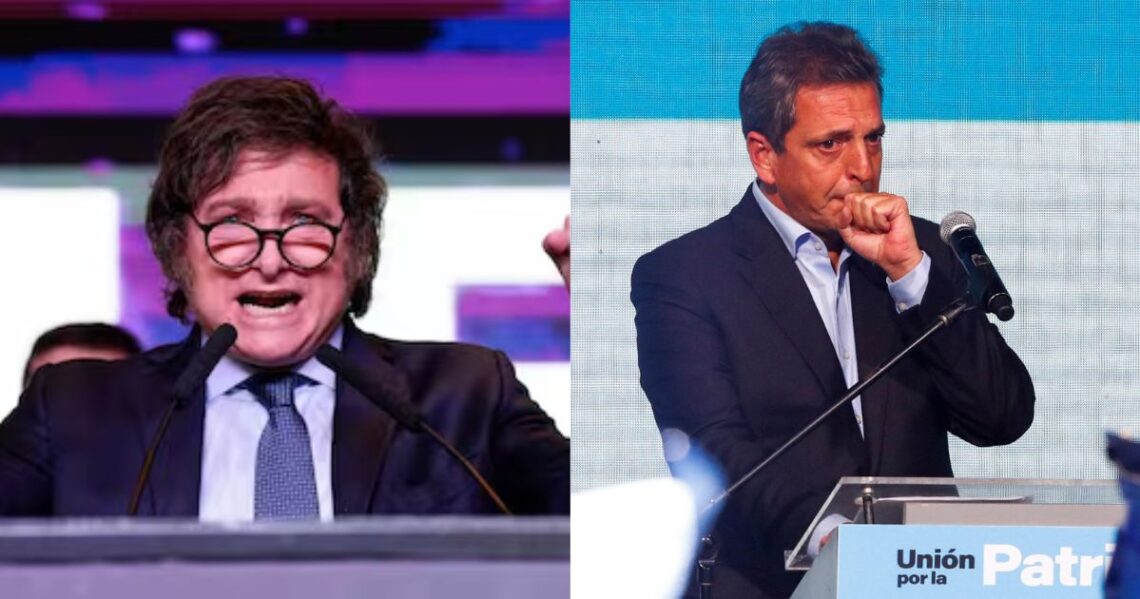 Javier Milei vs Sergio Massa
