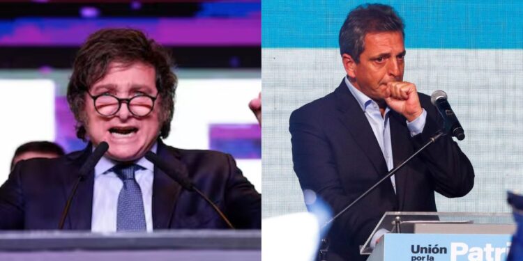 Javier Milei vs Sergio Massa