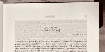 "Tucídides" de David Bolotin en Historia de la filosofía política de Leo Strauss y Joseph Cropsey