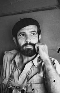 Portrait of Cuban photographer Alberto Korda with camera, Cuba, December, 1963. From the Deena Stryker photographs collection. (Photo by Duke University Rubenstein Library/Gado/Getty Images)