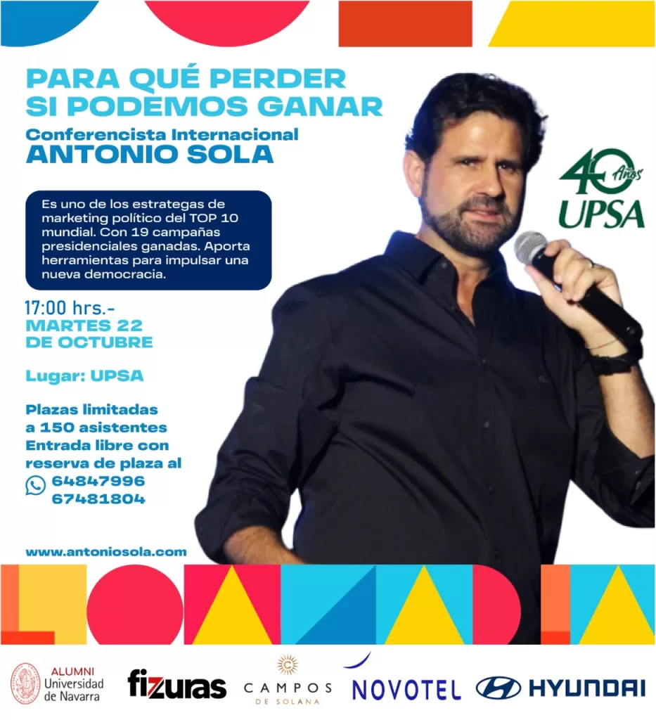 "Para que perder si podemos ganar" de Antonio Sola