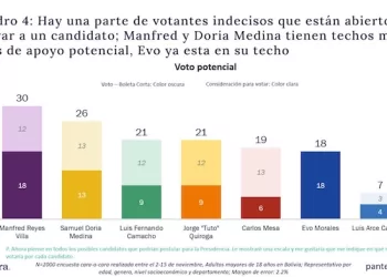 Preferencia de voto | Encuesta de Marcelo Claure