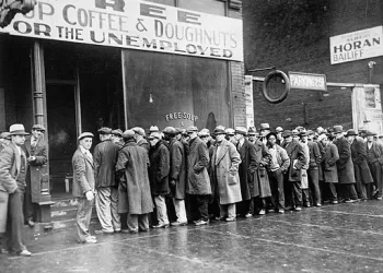 Hombres sin trabajo | National Archives at College Park, Public domain, via Wikimedia Commons